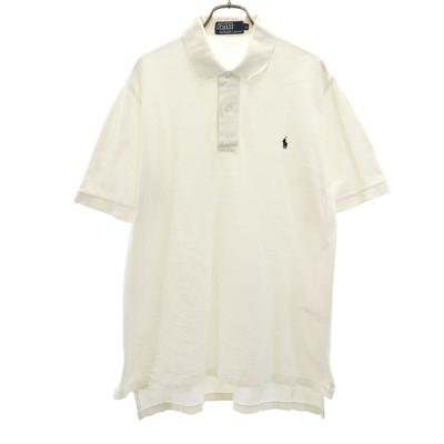 Поло от Ralph Lauren Футболка поло с коротким рукавом LL молочно-белый Палевый Мужская Б/у