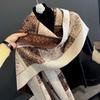 Шарф под кашемир Женский Осенне-зимний Новый Ретро Тотем Шаль Утолщенный Теплый Свободный Шарф с бахромой