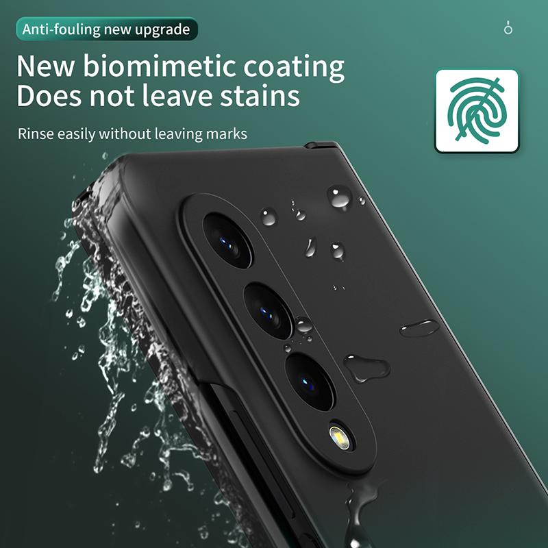 Чехол для телефона Samsung Galaxy Z Fold 4 с петлями Fold2 Fold3 Fold4, ультратонкий градиентный чехол с защитой от падения и пленкой из закаленного стекла