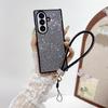 Складной чехол со стразами для Samsung Z Fold7, противоударный: Прочный, устойчивый к царапинам, предотвращающий потерю