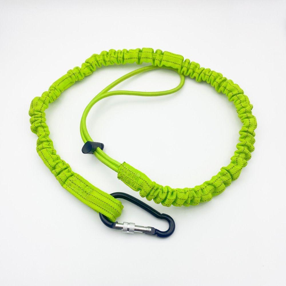 Portable Clip Bungee Cord Anti-Falling Fall Protection Equipment Tool Tether Safety Rope Climbing