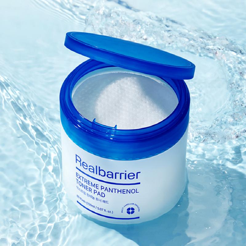 Real Barrier Extreme Panthenol Toner Pad 80ea 150ml