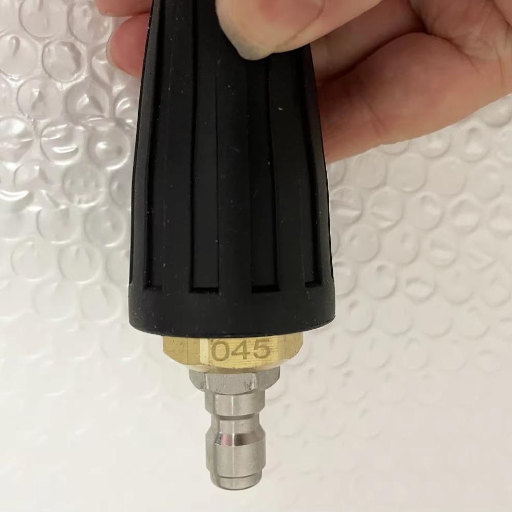 1/4" Quick Connect Car Washer Turbo Nozzle 4000 PSI Turbo Head Nozzle Practical Nozzle Spray
