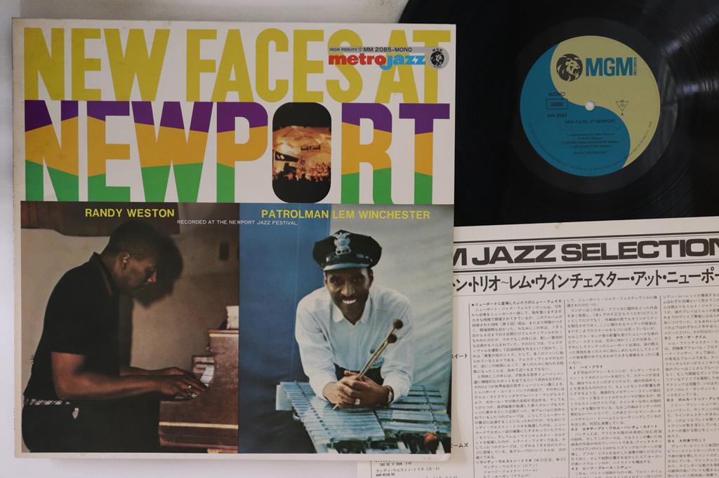 LP Record RANDY WESTON - New Faces At Newport MM2085 MGM 1975 Japan Jazz