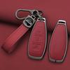 Кожаный чехол-брелок из цинкового сплава с полным покрытием для автомобильного ключа Ford Focus 3 4 ST Mondeo MK3 MK4 Fiesta Fusion Kuga 2013 2014 2015 2017