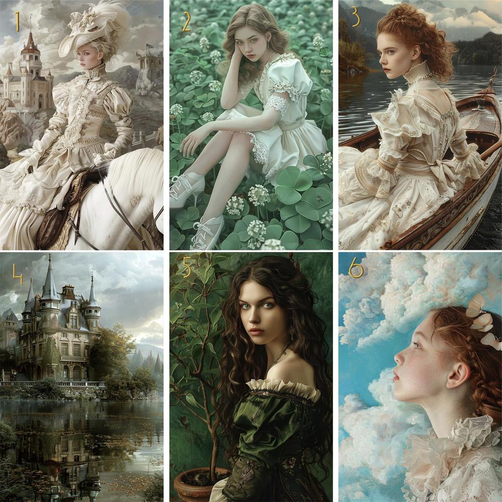 [Officially Imported, Limited Quantity] New Vision Lenormand | Lenormand Cards, 39-Piece Set [Includes Drawstring Pouch] | 62 X 100mm Black Cardstock