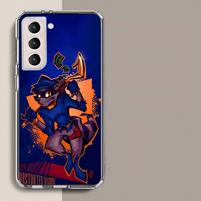 Чехол для телефона Game S-Sly C-Cooper для Samsung Galaxy S25 Edge S24 S23 FE S21 S20 S10 Plus S22 S26 Ultra Прозрачные чехлы TPU Capa