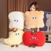 Cartoon Soft Biscuits Bread Pillow Plush Toy Doll Cherry Mango Doll Home Pillow Doll