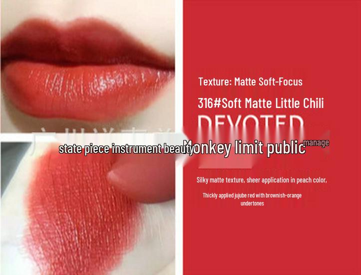 European & American MADIVER Lipstick: Little Chili Matte Velvet 316544602