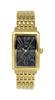 [Technos] 3-стрелочные прямоугольные часы T9927GN женские золотые