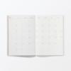 MUJI 2025 B6 Monthly Starts August Sunday Start Planner, Size, Schedule, Brown, 84526169, 2025,