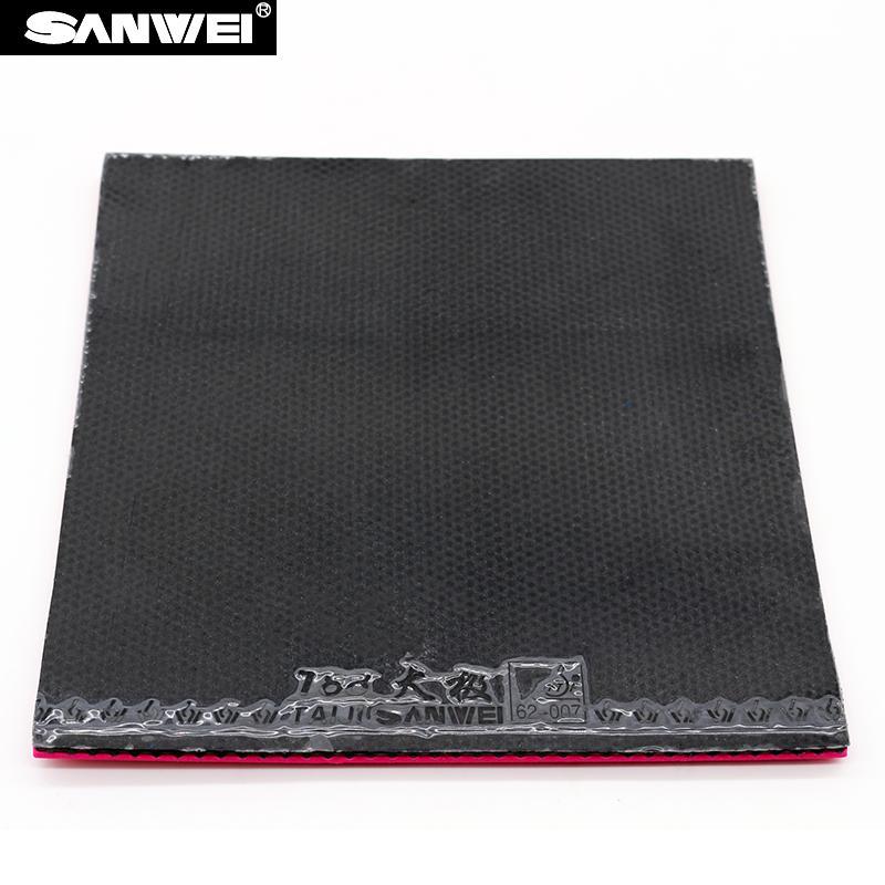 SANWEI TAIJI PLUS/LINHT VERSION Накладка для настольного тенниса Одобренная ITTF 40+ Накладка для настольного тенниса (Полулипкий) Пинг-понг резиновый
