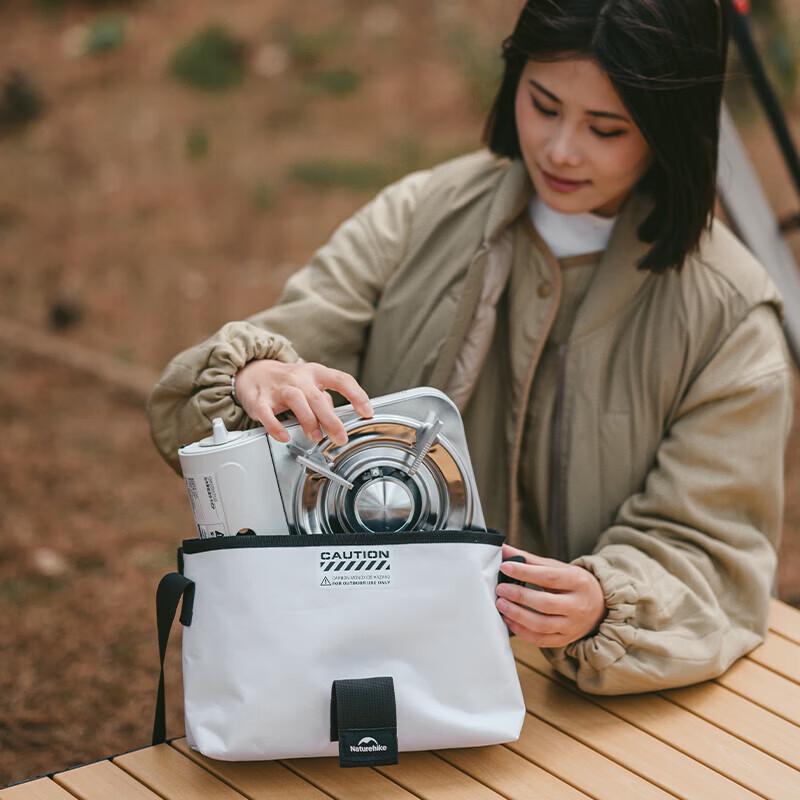 Мини-газовый баллонный плитка Naturehike White Boat