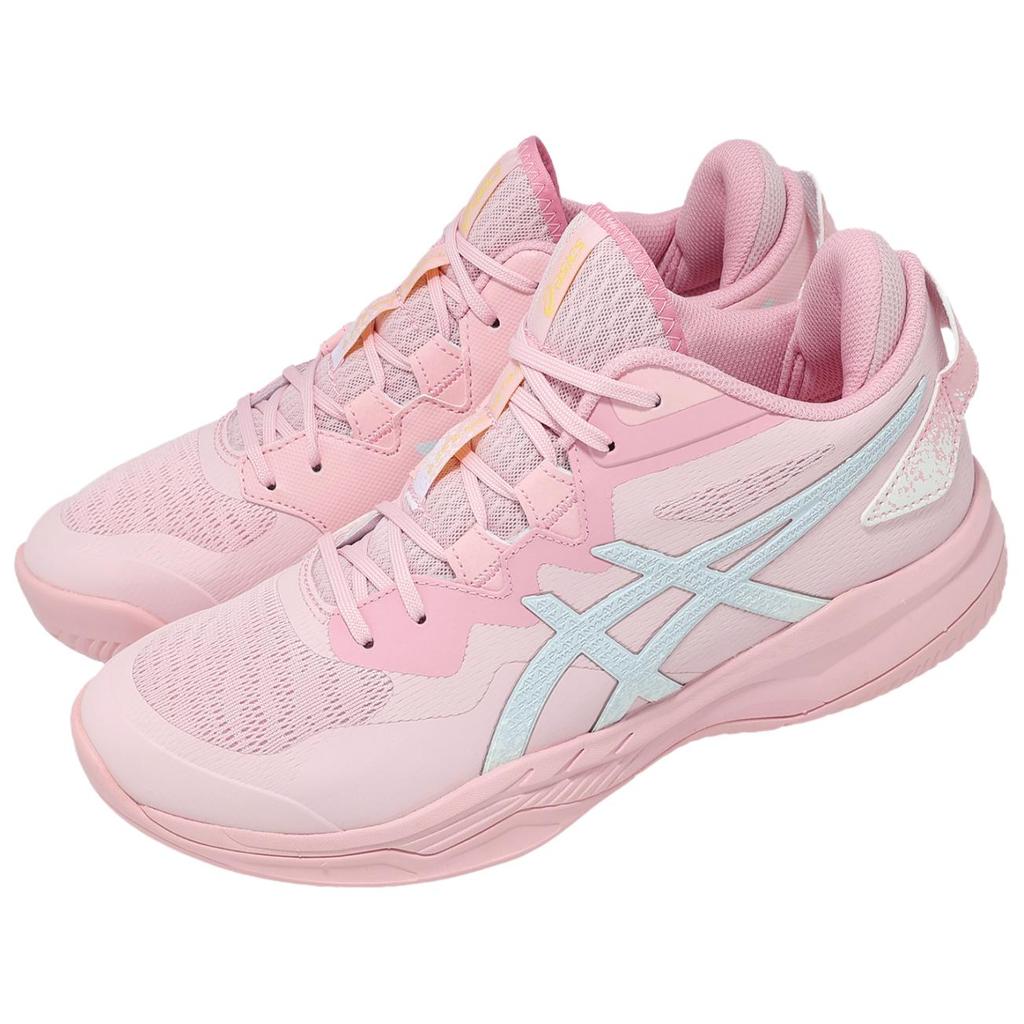Asics Кроссовки для баскетбола Gel-Fastblaze, удобные, дышащие, поддерживающие, с упругим сцеплением, унисекс, цвет Pink Salt 1063A109-700