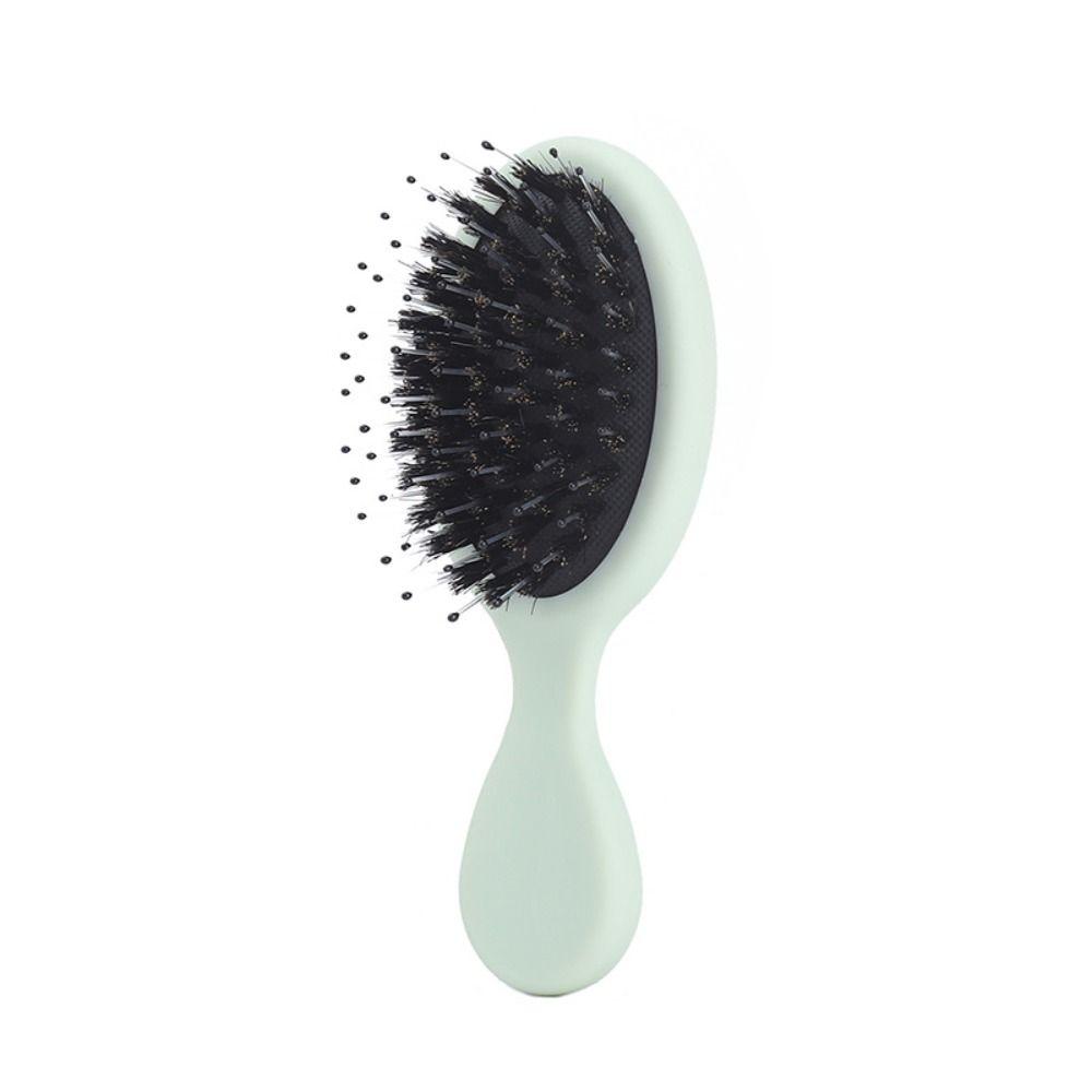 Lightwear Pocket Wet Brush Pig Bristle Massage Comb Portable Hair Comb  Holiday Vocation