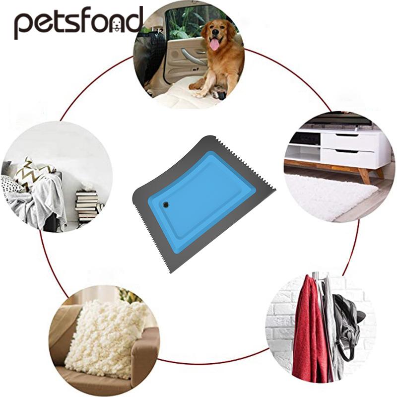 Pet Hair Lint Comb Portable Lint Remover Shaver Carpet Scraper Suitable for Couch Carpet Car Mat Clothes