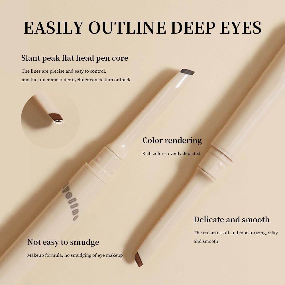 Biya Gel Eyeliner Press-on Design Long-lasting Color Smooth And Not Easy To Smudge Eyeliner