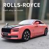 1:24 Модель автомобиля Rolls-Royce из легкого сплава со световыми и звуковыми функциями - Идеально подходит для подарков детям