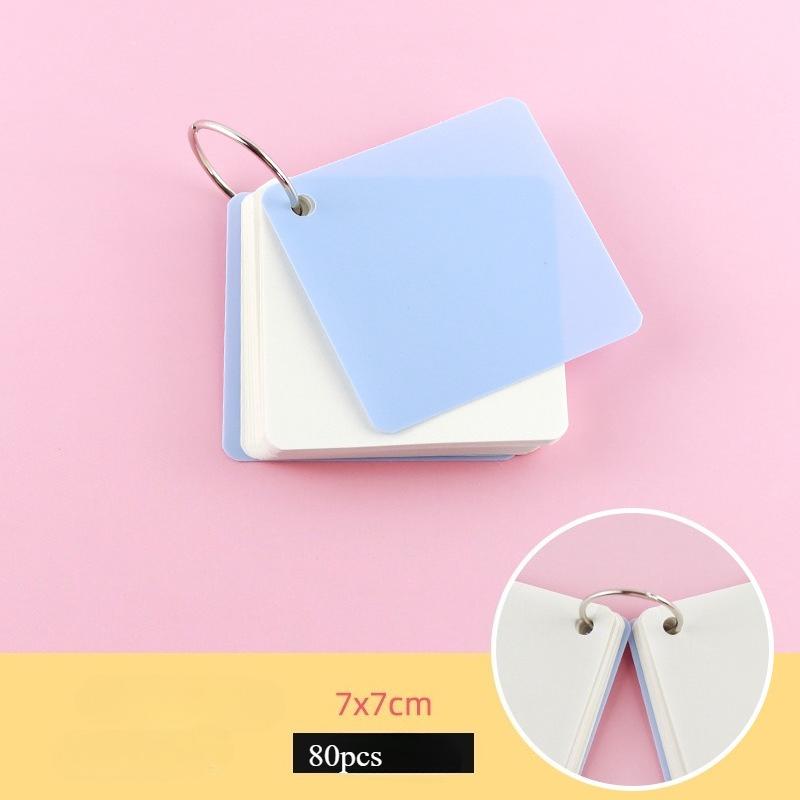 Портативный блокнот с отрывными листами, кольцо для блокнота, липкая заметка для студентов, сотрудников, каваи, канцелярские принадлежности, дневник, карты, стильная брошюра, брошюра