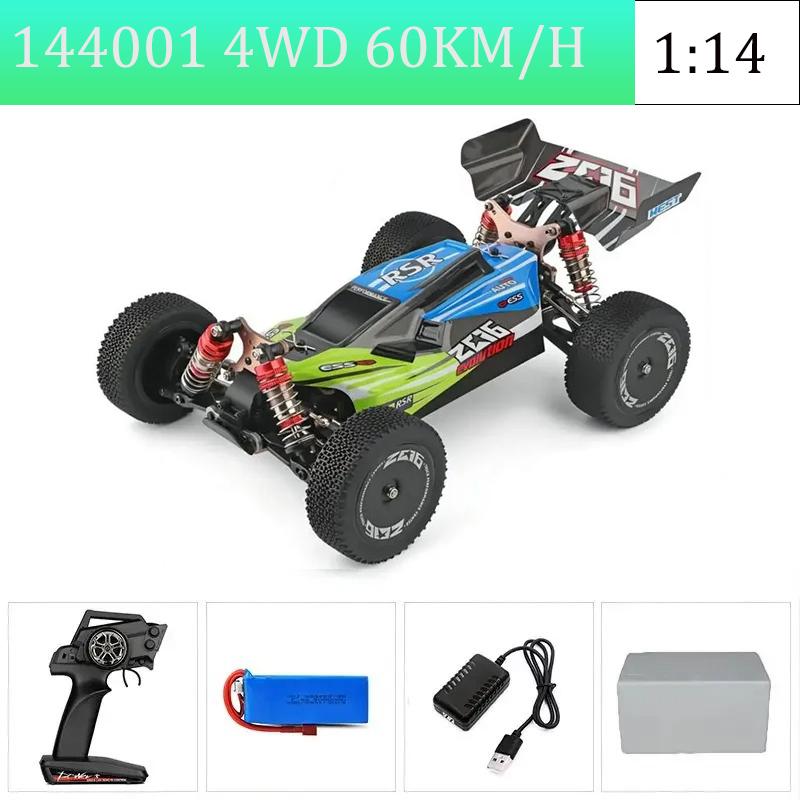 WLtoys144010 4WD Модель с максимальной скоростью 75 км/ч 1:Высокоскоростная радиоуправляемая внедорожная дрифт-гоночная машина 14-го масштаба для мальчика