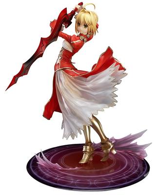 Saber Extra scale окрашенная готовая фигурка перепродажа Fate/EXTRA 1/7 ATBC-PVC