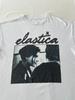 Винтажная белая футболка рок-группы Elastica 90-х S5XL PNA_175 Унисекс