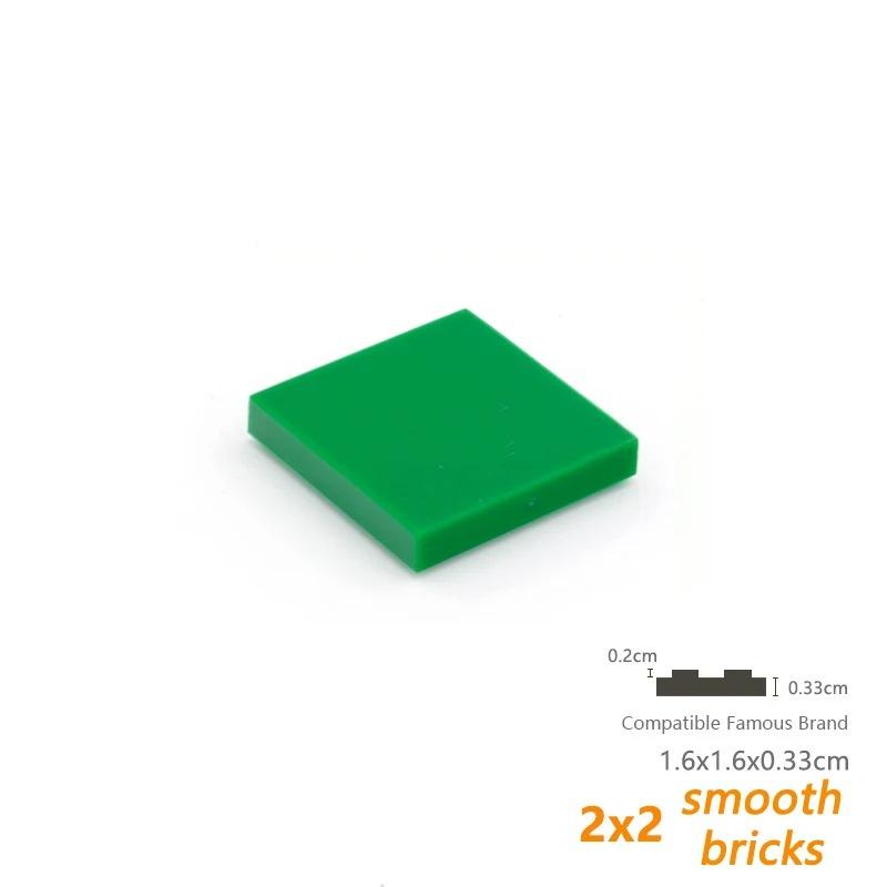 10PCS Puzzle Particle 3068 2x2 Tire Building Blocks Kit High-Tech Board Light Panel Bricks Toys Children Gifts