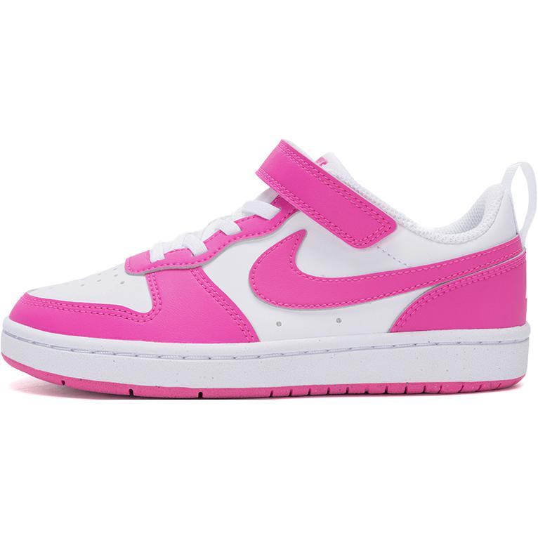 Nike Court Borough Low Recraft PS Laser Fuchsia Kids Sneakers Pink White DV5457-123