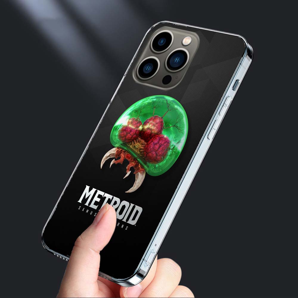 Игровой чехол M-METROID для iPhone 16E 15 Pro 14 Plus 17E 16 17 Pro Max Air 11 12 13 Mini Ударопрочный Capa Милый чехол TPU Cl