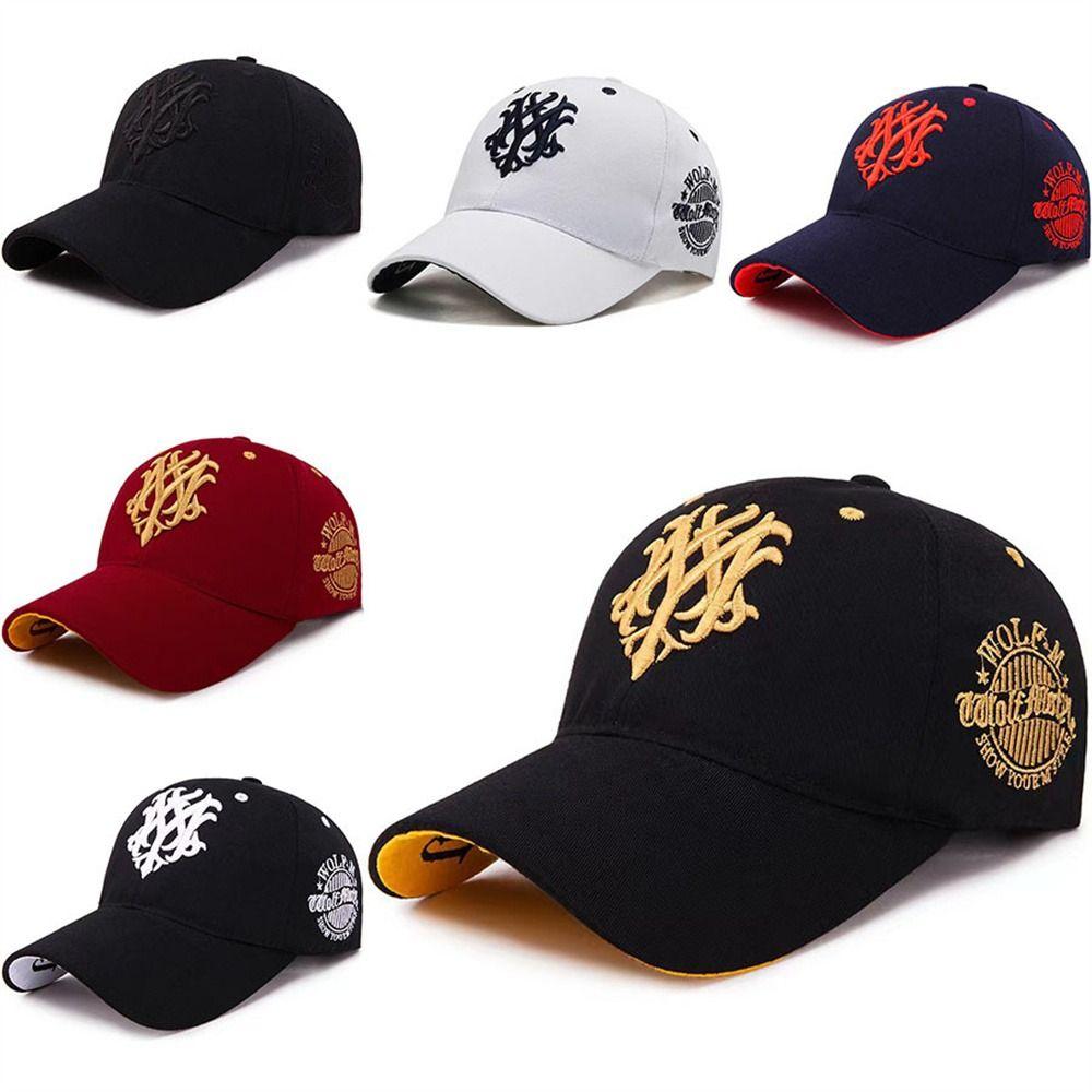 Embroidered Sun Shading Hats Adjustable Hip Hop Hat Totem Baseball Cap Spring And Summer