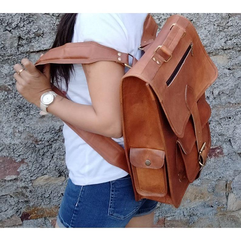 Рюкзак для ноутбука, кожаная сумка, кожаный рюкзак, мужской рюкзак-хипстер, кошелек