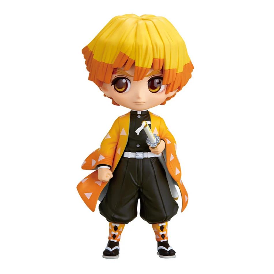 15cm Demon Slayer Character Q Edition Stove Door Charcoal Master You Bean Purgatory Apricot Shoulang Handmade PVC Model Ornament