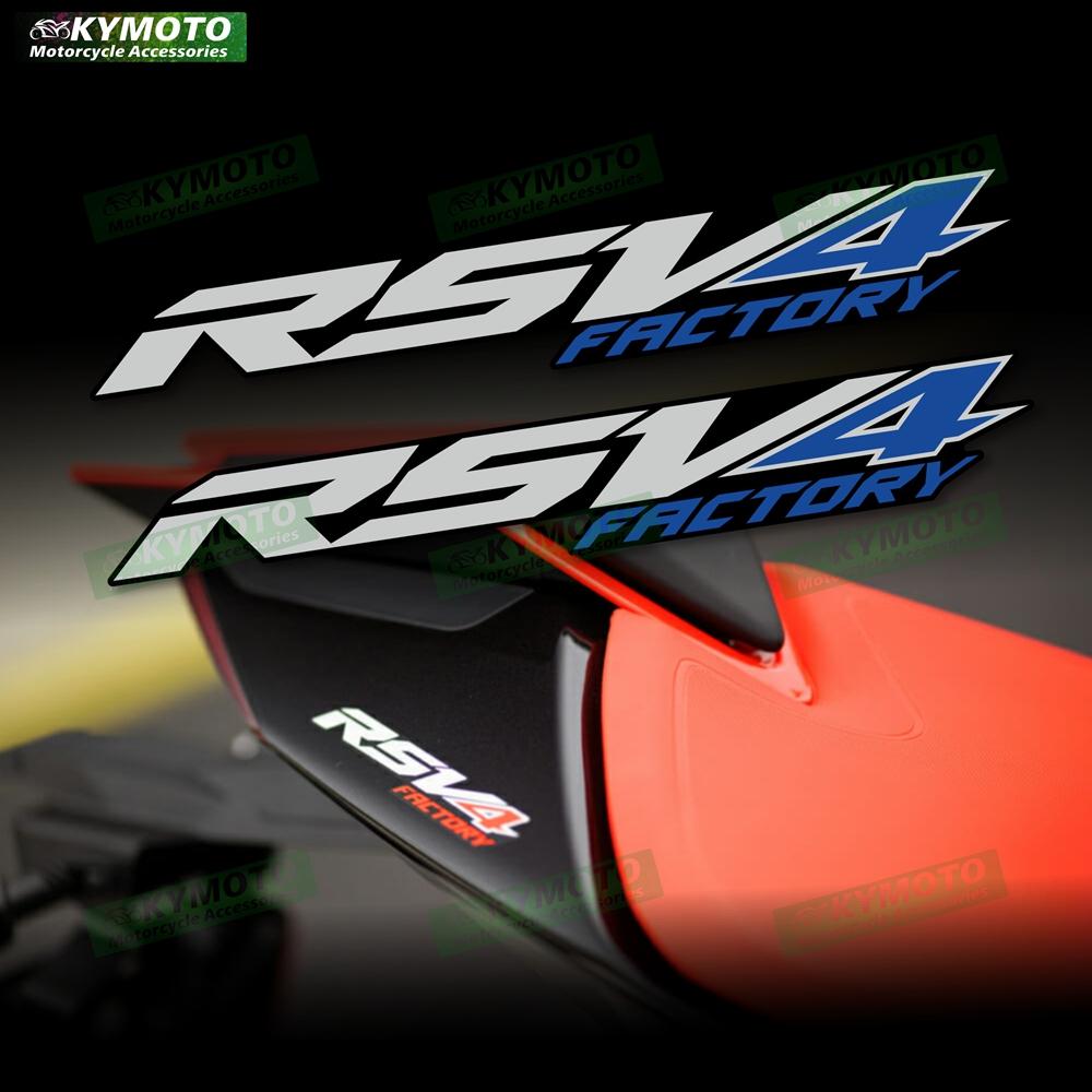 Подходит для Aprilia RSV4 2021 2022 2023 2024 мотоцикла задняя облицовка наклейка заднее сиденье задняя часть хвоста светоотражающая водонепроницаемая наклейка