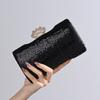 Модные вечерние сумки с пайетками для женщин, роскошные сумки через плечо, цепочка, свадебные клатчи, сумки