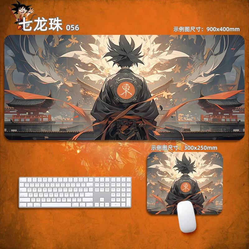 Аниме Коврик для мыши Dragon Ball Кожаный коврик для мыши Устойчивый Маленькие мальчики Защита запястья Коврик для клавиатуры Настольный коврик Анимация Сон Гоку Декоративная скатерть