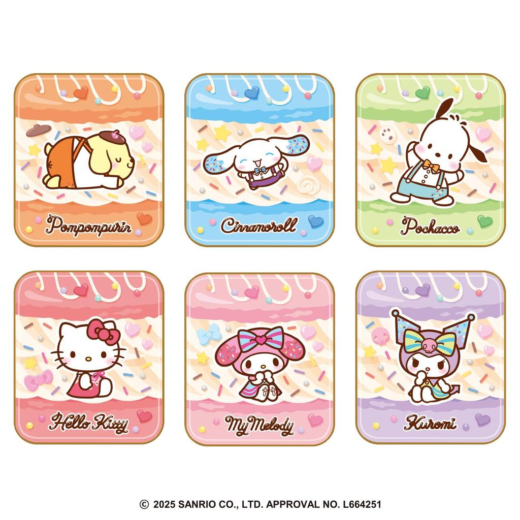 heart Коллекция Kyuncho Sanrio Сладости Клубничный Вкус Освежающий Набор Конфет/Игрушек [КОРОБКА 18]