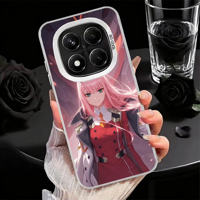 Дорогая Ноль Два 02 Аниме Мягкий Чехол для Телефона для Xiaomi Redmi Note 13 14 15 Pro Plus 12S 12 11S 11 11T 10S 10 Ударопрочный Задний Чехол