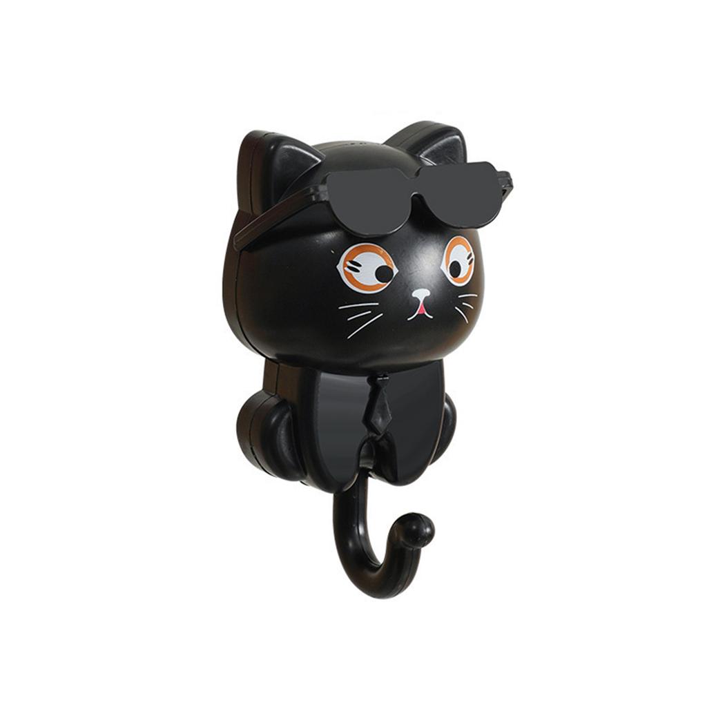 Cartoon Cat Key Hook Strong Adhesive Wall Hooks for Home Decoration