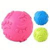Dog Chew Squeaky Toy Ball Footprints Toy Balls Wear And Bite Resistant Dog Teeth Grinding Toy Small Medium And Large Breeds Pet Toys
