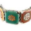 Les Trésors De Lily [E0374] — Дизайнерский браслет «Гейша» с коричневой бирюзой