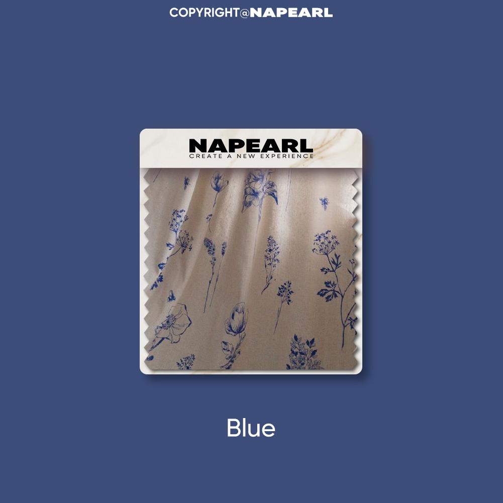 1 шт. NAPEARL винтажный деревенский стиль цветочный принт бахрома края полузатемняющие шторы для небольшого окна кухни спальни гостиной балкона домашний декор