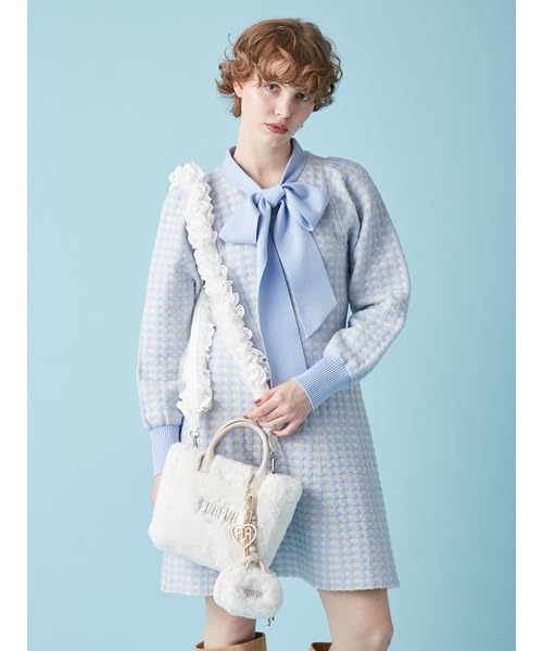 Меховая сумка-тоут из экомеха RWGB254500 IVR Женская