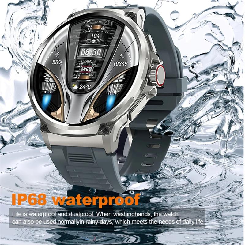 2025 Новый 1,85 HD экран для Samsung Galaxy Watch 6 Bluetooth Call Smartwatch 710mAh Health Monitor Мужские спортивные режимы Smart Watch