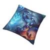 Наволочка для подушки Nunu Willump с игрой League Of Legends, рюкзак Coussin, чехлы для домашнего декора с принтом Kawaii