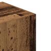 Wardrobe with Rustic Wood Look 80 x 52 x 180 cm Engineered Wood