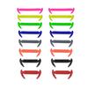 16pcs/Set Fashion Unisex Women Men Athletic Running No Tie Shoelaces Elastic Silicone Shoe Lace All Sneakers Fit Strap