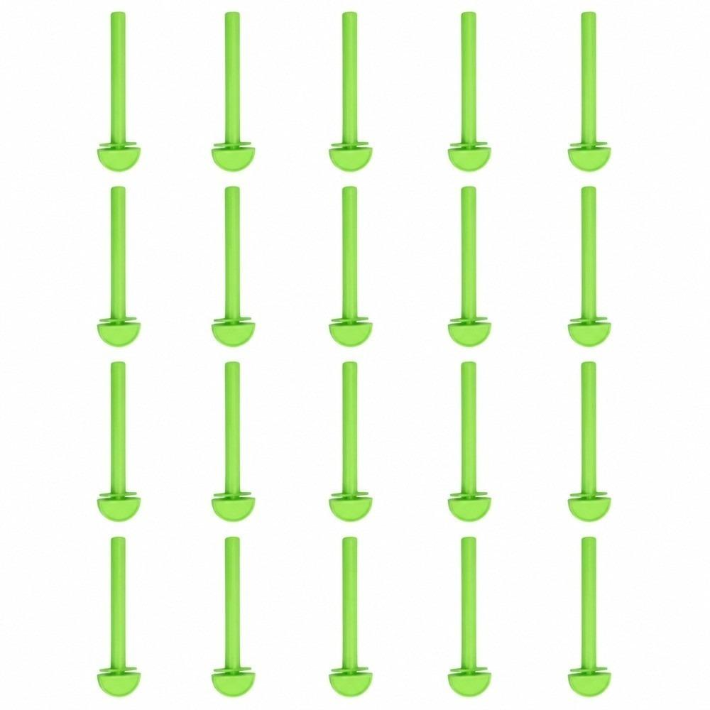 20pcs Plastic Material Bird Cage Perches Standing Design Bird Cage Accessories For Canary