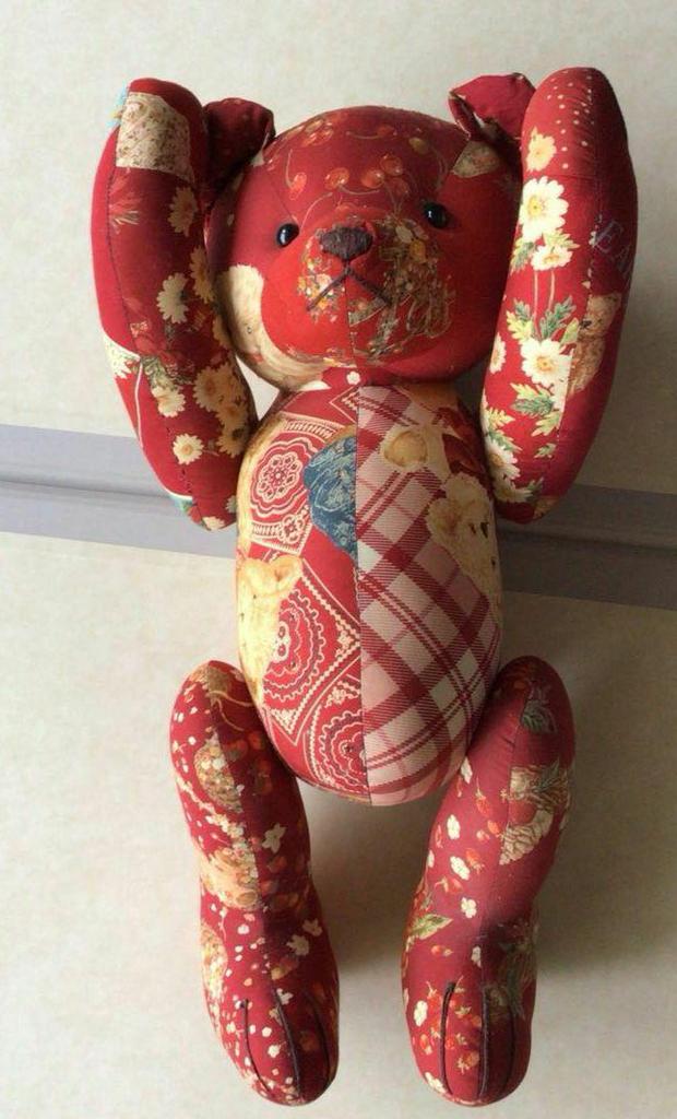 [USED] Plush Teddy Bear Pink House