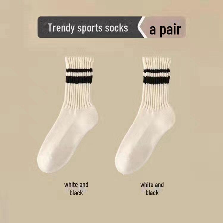 Носки Shark Pants для женщин: Модный фасон средней длины для всех сезонов — унисекс-носки с высоким ворсом для осени, зимы, весны и лета.