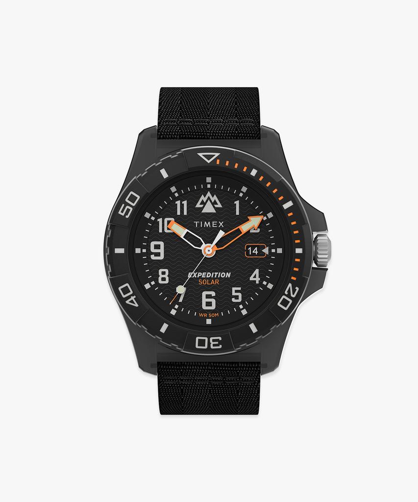 Taimaegseu Expedition Freedive Ocean Solar Powered Wristwatch 46Mm